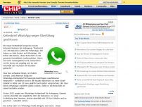 Bild zum Artikel: Kettenbrief: WhatsApp wegen Überfüllung geschlossen