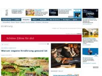 Bild zum Artikel: Geringeres Krebsrisiko - Warum vegane Ernährung gesund ist