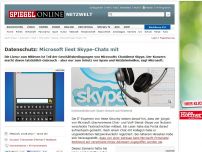 Bild zum Artikel: Datenschutz: Microsoft liest Skype-Chats mit