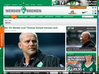 Bild zum Artikel: Der SV Werder und Thomas Schaaf trennen sich