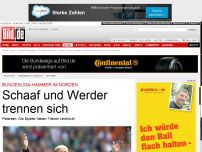 Bild zum Artikel: Bremen-Hammer - Schaaf und Werder trennen sich
