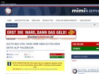 Bild zum Artikel: Achtung vor: Dein 500€ H&M Gutschein Seite auf Facebook