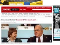 Bild zum Artikel: Die wahre Merkel: 'Homeland' im Kanzleramt