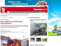 Bild zum Artikel: Das ist Bayerns schlechtestes Feuerwehrauto