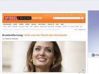 Bild zum Artikel: Brustentfernung: Jolie und die Macht des Schicksals