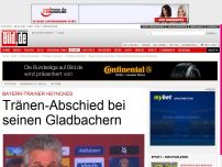Bild zum Artikel: Bayern-Trainer Heynckes - Tränen-Abschied bei seinen Gladbachern