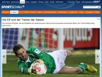 Bild zum Artikel: Bundesliga: Die Elf und der Trainer der Saison