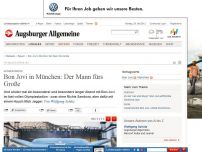 Bild zum Artikel: Konzertkritik: Bon Jovi in München: Der Mann fürs Große
