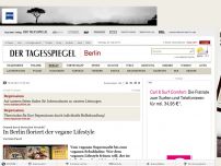 Bild zum Artikel: In Berlin floriert der vegane Lifestyle