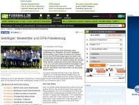 Bild zum Artikel: Siebtligist: Meistertitel und DFB-Pokaleinzug