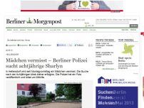 Bild zum Artikel: Hellersdorf: Mädchen vermisst – Berliner Polizei sucht achtjährige Sharlyn