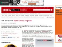 Bild zum Artikel: 150 Jahre SPD: Keine Linken, nirgends!