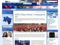 Bild zum Artikel: NDR 2 Plaza Festival - Freitag geht's los!