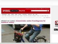 Bild zum Artikel: Alkohol am Lenker: Innenminister wollen Promillegrenze für Radfahrer senken