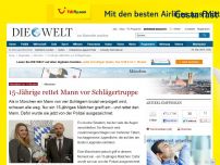 Bild zum Artikel: München: 15-Jährige rettet Mann vor Schlägertruppe