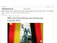 Bild zum Artikel: Umfrage: BBC kürt Deutschland zum beliebtesten Land der Welt