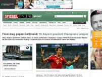 Bild zum Artikel: Final-Sieg gegen Dortmund: FC Bayern gewinnt Champions League