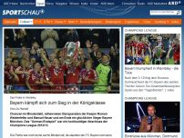 Bild zum Artikel: Das Finale in Wembley: Bayern kämpft sich zum Sieg in der Königsklasse