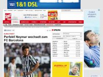 Bild zum Artikel: 7 Mio. Euro Gehalt   -  

Medien: Neymar hat sich für Barcelona entschieden