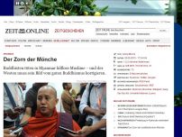Bild zum Artikel: Myanmar: 
			  Der Zorn der Mönche