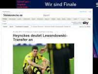 Bild zum Artikel: Bayern-Trainer nach dem Final-Sieg: Heynckes deutet Lewandowski-Transfer an