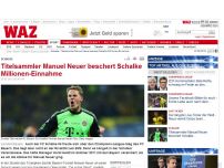 Bild zum Artikel: Titelsammler Manuel Neuer beschert Schalke Millionen-Einnahme