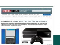 Bild zum Artikel: Datenschützer: Schaar nennt Xbox One 'Überwachungsgerät'