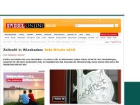 Bild zum Artikel: Zeitcafé in Wiesbaden: Jede Minute zählt