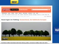 Bild zum Artikel: Dauerregen im Frühling: Deutschland, die Kühltruhe Europas