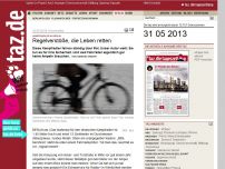 Bild zum Artikel: Kampfradler in Berlin: Regelverstöße, die Leben retten