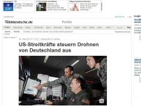 Bild zum Artikel: Luftangriffe in Afrika: US-Streitkräfte steuern Drohnen von Deutschland aus
