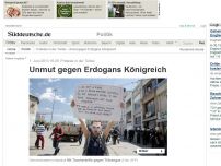 Bild zum Artikel: Proteste in der Türkei: Unmut gegen Erdogans Königreich