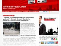 Bild zum Artikel: „Sie sind kein Abgeordneter! Der Ausweis ist gefälscht“ - Bericht über die diesjährige Blockupy Demonstration in Frankfurt