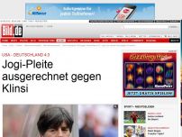 Bild zum Artikel: USA - Deutschland 4:3 - Jogi-Pleite gegen Klinsi