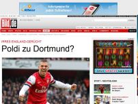 Bild zum Artikel: England-Gerücht - Wechselt Poldi zu Dortmund?