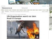Bild zum Artikel: Unruhen wegen Arbeitslosigkeit: UN-Organisation warnt vor dem Knall in Europa
