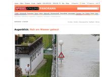 Bild zum Artikel: Augenblick: Nah am Wasser gebaut