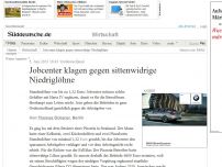 Bild zum Artikel: Ostdeutschland: Jobcenter klagen gegen sittenwidrige Niedriglöhne