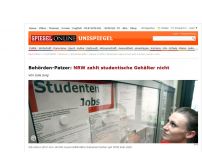 Bild zum Artikel: Behörden-Patzer: NRW zahlt studentische Gehälter nicht