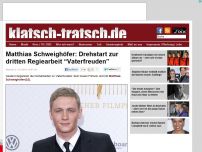 Bild zum Artikel: Matthias Schweighöfer: Drehstart zur dritten Regiearbeit “Vaterfreuden”