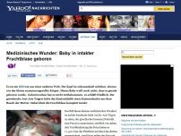 Bild zum Artikel: Medizinisches Wunder: Baby in intakter Fruchtblase geboren