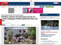 Bild zum Artikel: Kritik an Bürgerinitiativen und Umweltverbänden - Streit um Hochwasserschutz – 'Grüne Dagegen-Politik gefährdet Hab und Gut'