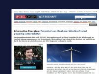 Bild zum Artikel: Alternative Energien: Potential von Onshore-Windkraft wird gewaltig unterschätzt