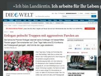 Bild zum Artikel: Türkei: Erdogan peitscht Truppen mit aggressiven Parolen an