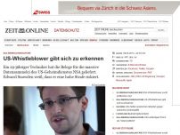 Bild zum Artikel: NSA-Überwachungsaffäre: 
			  US-Whistleblower gibt sich zu erkennen