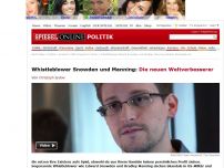 Bild zum Artikel: Whistleblower Snowden und Manning: Die neuen Weltverbesserer