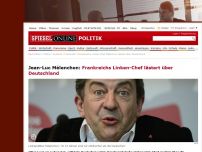 Bild zum Artikel: Jean-Luc Mélenchon: Frankreichs Linken-Chef lästert über Deutschland