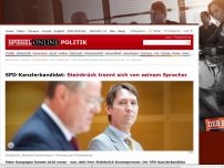 Bild zum Artikel: SPD-Kanzlerkandidat: Steinbrück trennt sich von seinem Sprecher
