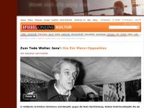 Bild zum Artikel: Zum Tode Walter Jens': Die Ein-Mann-Opposition