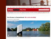 Bild zum Artikel: Flut-Drama in Deutschland: Wir sind schuldig!